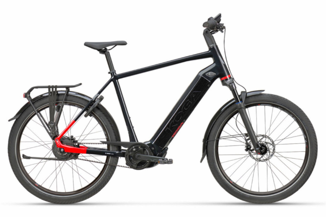 Koga PACE B10 GENTS – panther black / siena red high gloss