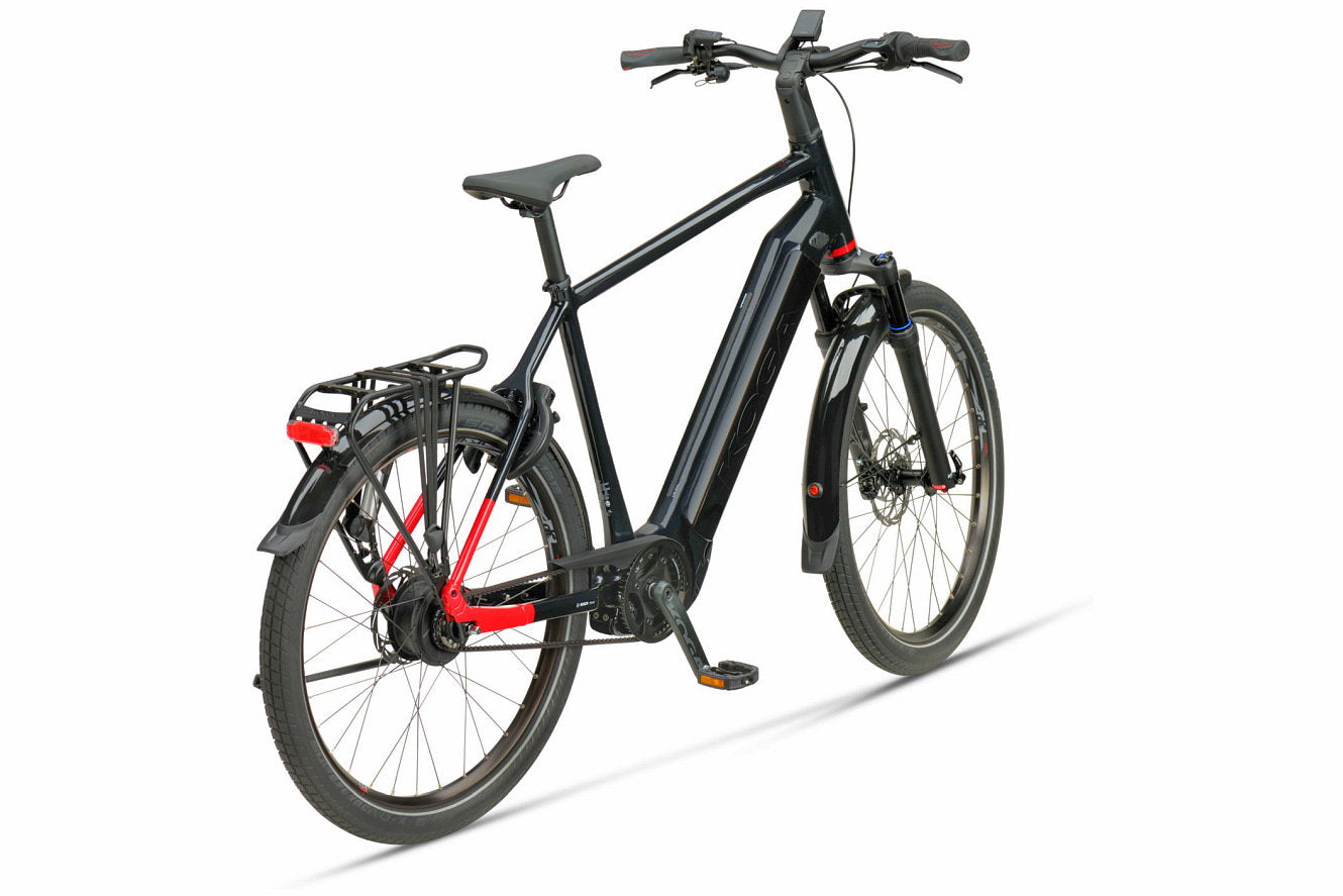 Koga PACE B10 GENTS – panther black / siena red high gloss