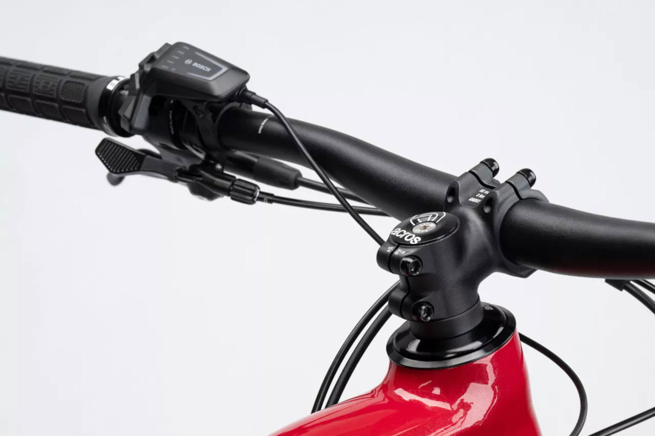 Ghost E-ASX 160 Essential – metallic rusted red/black - glossy/matt