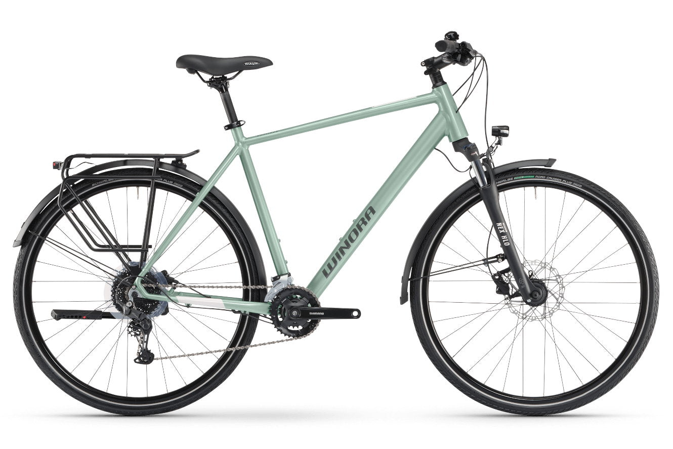 Winora Domingo X18 – metallic sage