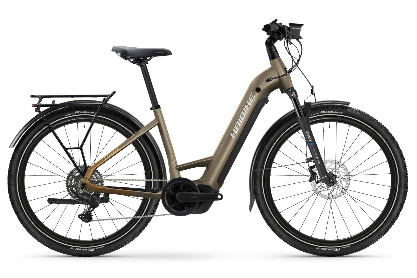 Haibike TREKKING 6.5 – toffee/sand/silver glänzend (Damen)