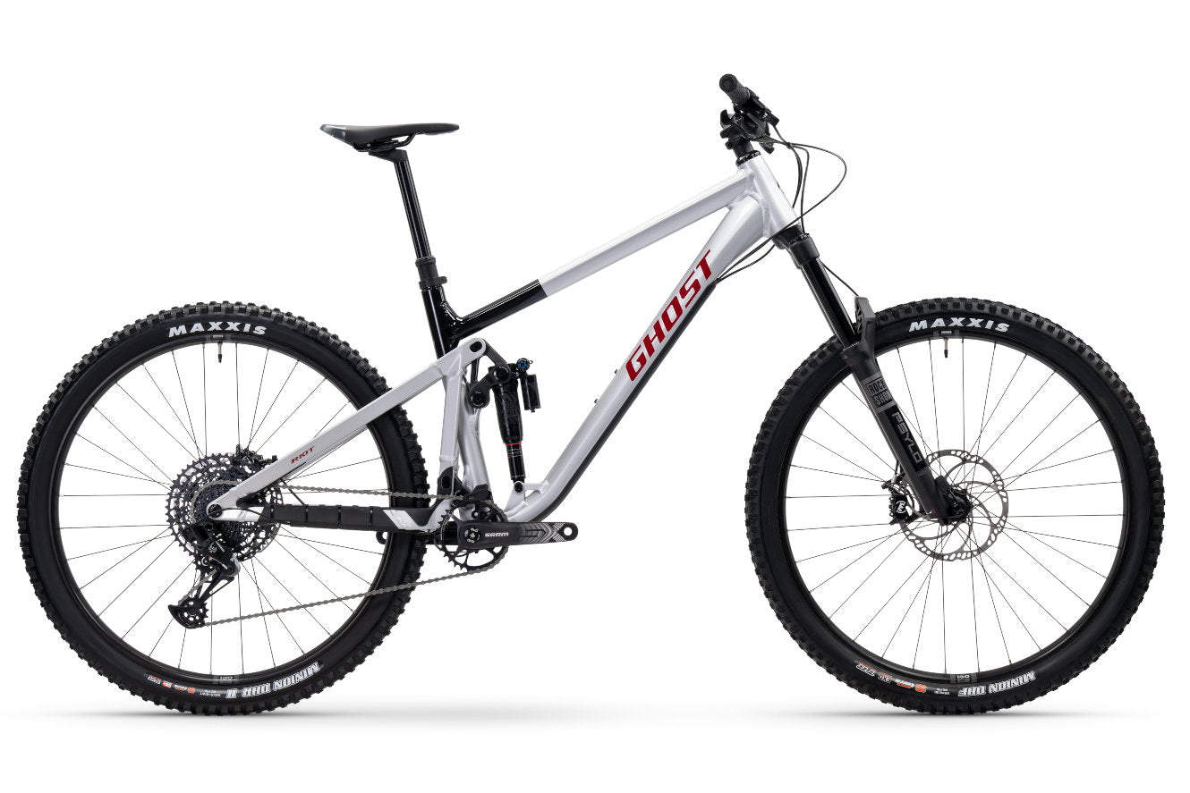 Ghost RIOT AM – gray misty/black - glossy