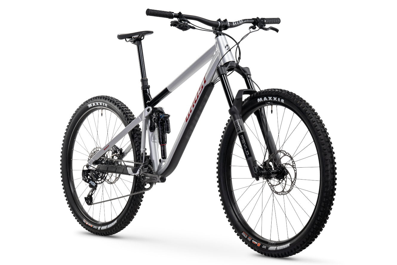 Ghost RIOT AM – gray misty/black - glossy