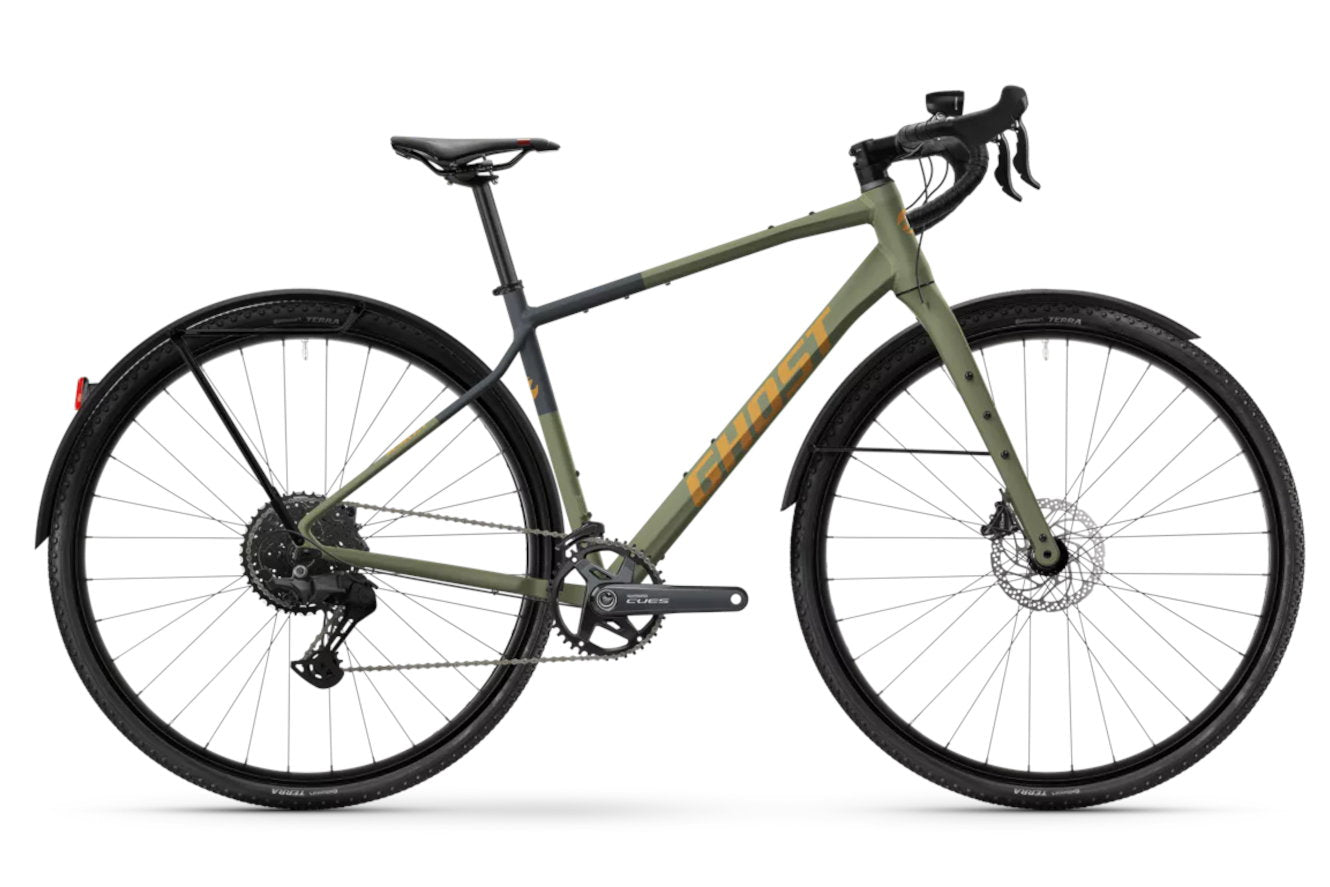 Ghost Asket EQ – olive drab/midnight teal matt