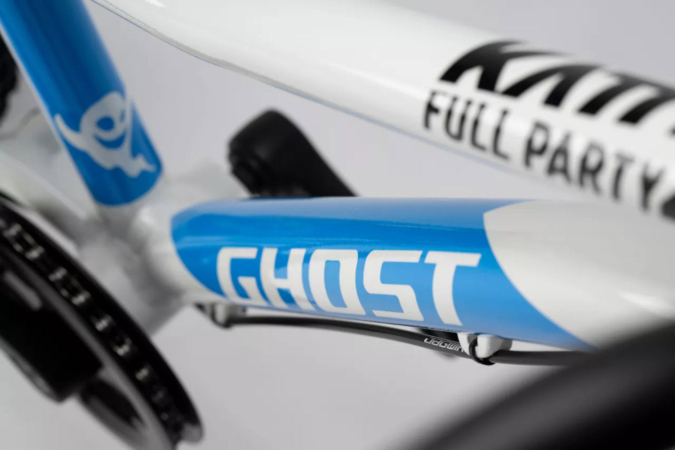 Ghost Kato 20 Full Party – pearl white/bright blue - glossy