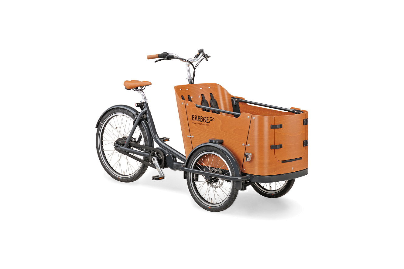 Babboe Go Mountain – schwarz/holz