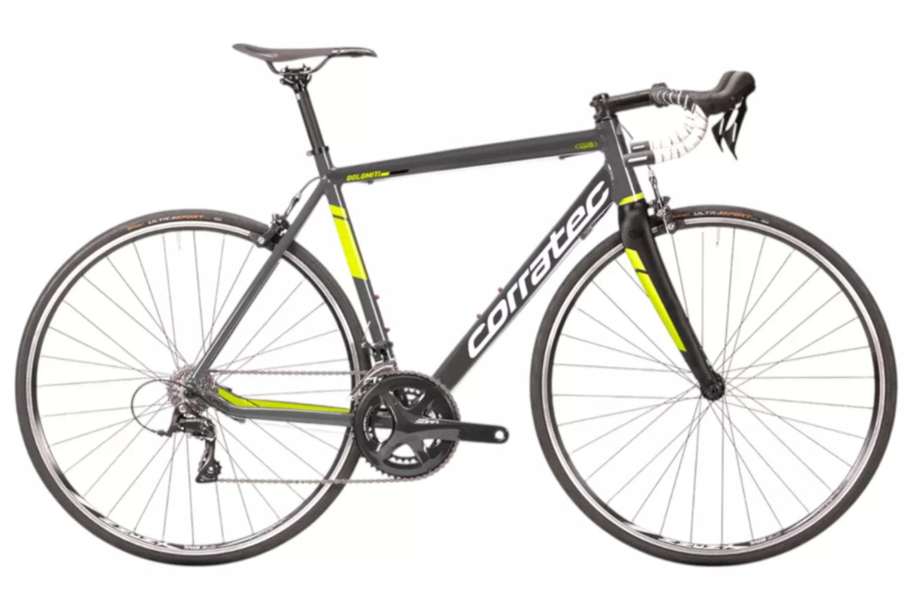 Corratec Dolomiti Elite – Dunkelgrau/Grün/Weiß
