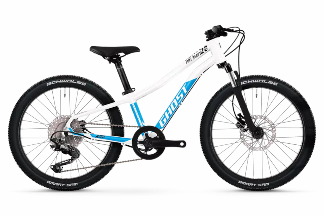 Ghost Kato 20 Full Party – pearl white/bright blue - glossy