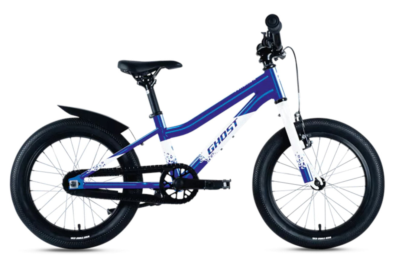 Ghost Powerkid 16 – pearl white/candy magenta - glossy