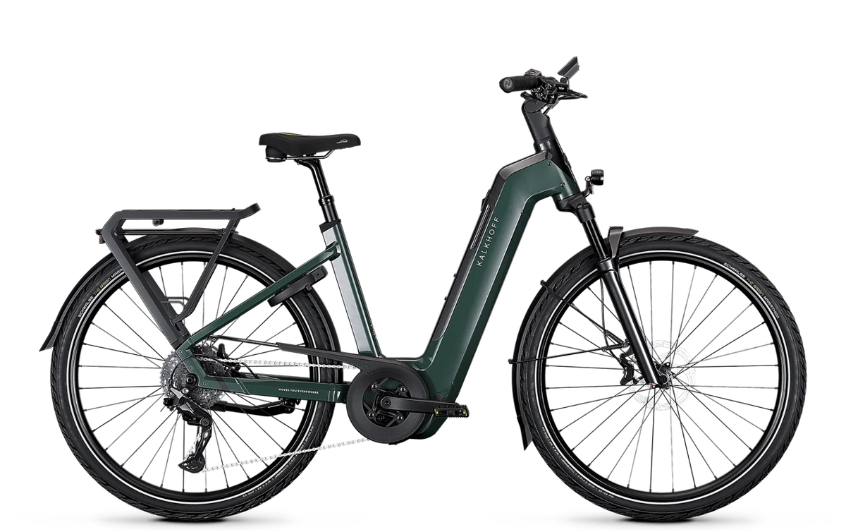 Kalkhoff ENDEAVOUR 5+ ADVANCE – techgreen / diamondblack glossy