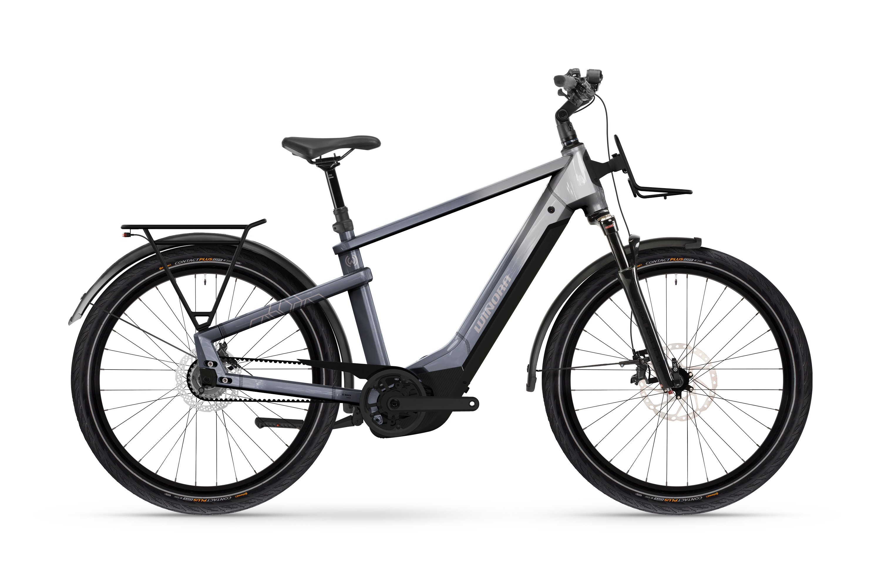 Winora Yakun R5 Pro – downtown/haze grey - gloss (Herren)
