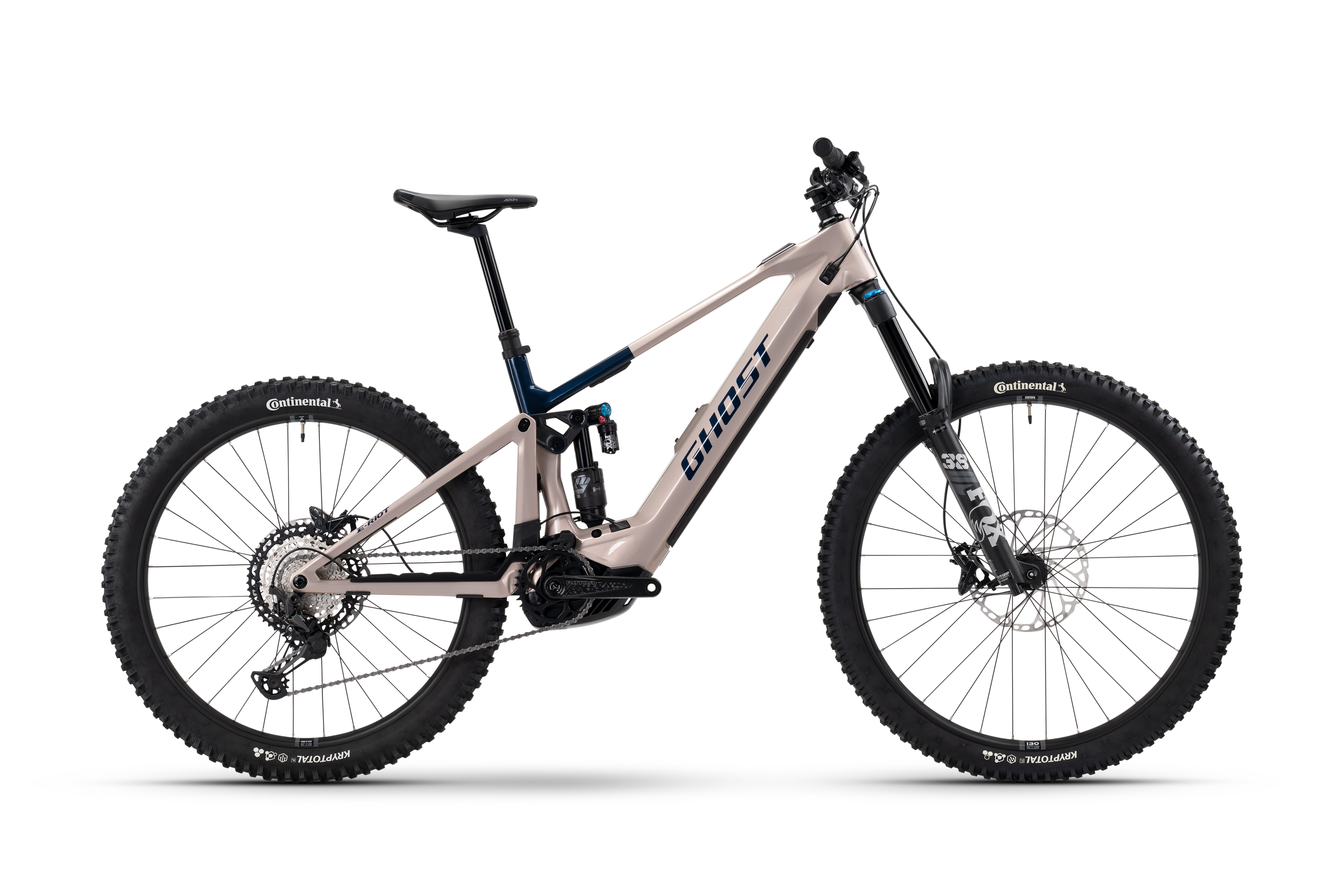 Ghost E-RIOT PRO – coffee ice rose/ink blue - glossy